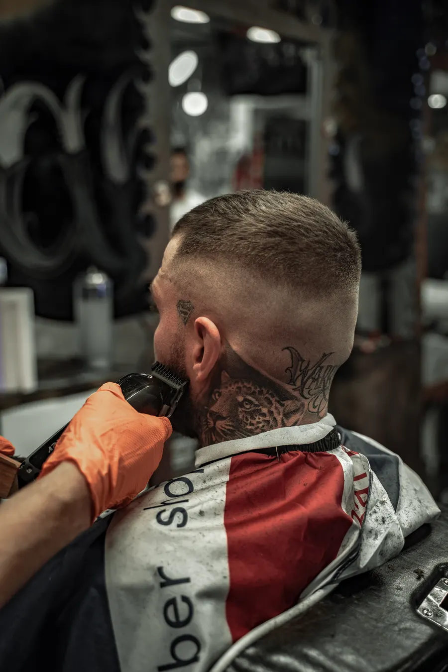 Clipper work on a low fade